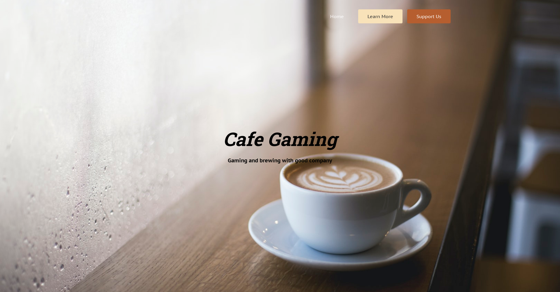 Cafe Gaming | Medium Roast 1 | Wiped 7.23.2022